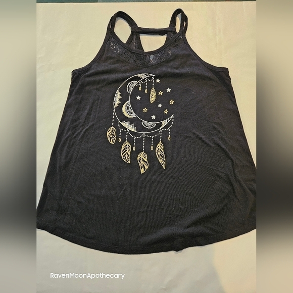 Jerry Leigh Moon Tank Top Juniors Medium - Picture 2 of 8